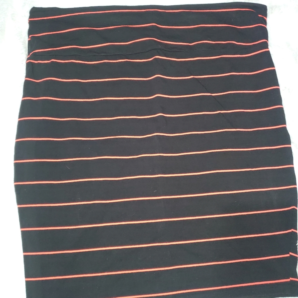 Torrid 3x Black Pencil Skirt